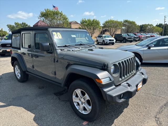 used 2020 Jeep Wrangler Unlimited car, priced at $24,795