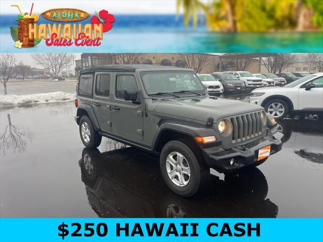 used 2020 Jeep Wrangler Unlimited car, priced at $24,495