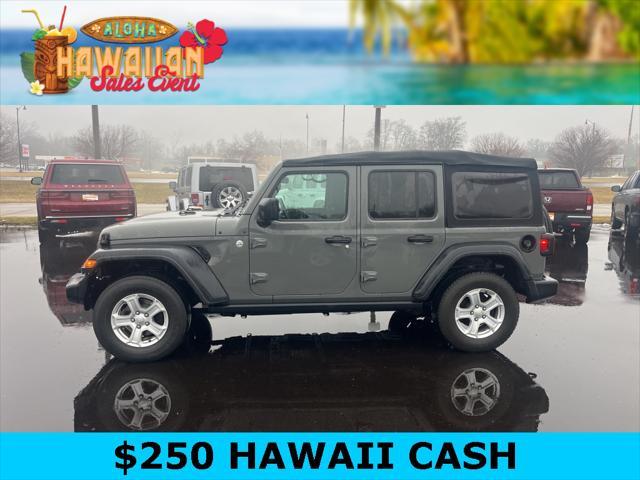 used 2020 Jeep Wrangler Unlimited car, priced at $24,495