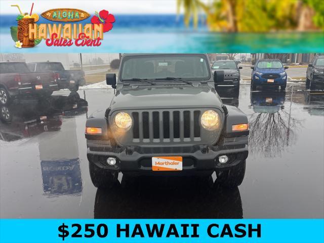 used 2020 Jeep Wrangler Unlimited car, priced at $24,495