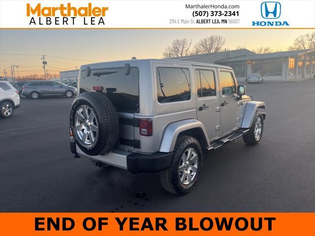 used 2013 Jeep Wrangler Unlimited car, priced at $16,795