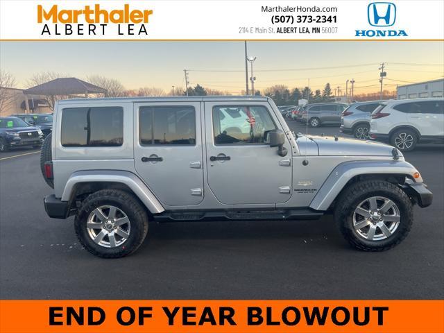 used 2013 Jeep Wrangler Unlimited car, priced at $16,795