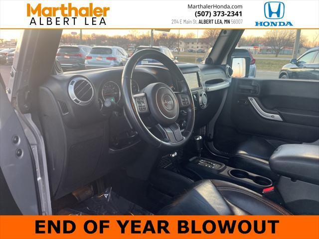 used 2013 Jeep Wrangler Unlimited car, priced at $16,795