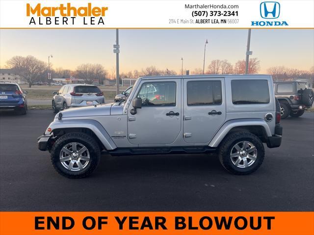 used 2013 Jeep Wrangler Unlimited car, priced at $16,795