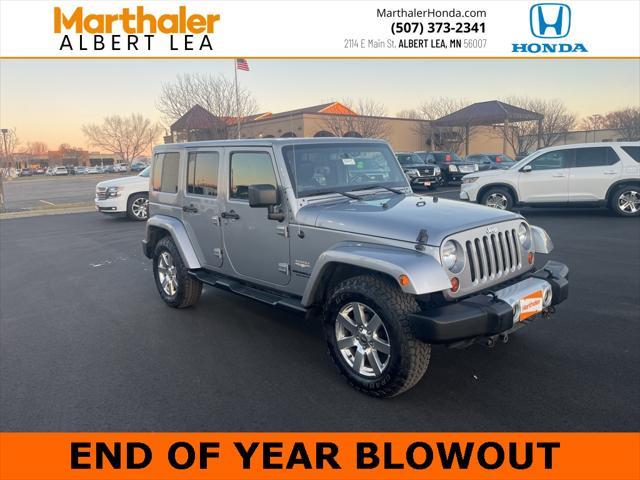 used 2013 Jeep Wrangler Unlimited car, priced at $16,795