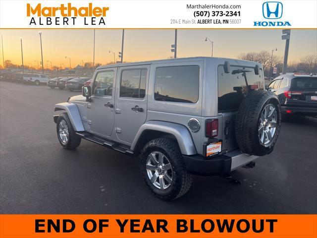 used 2013 Jeep Wrangler Unlimited car, priced at $16,795