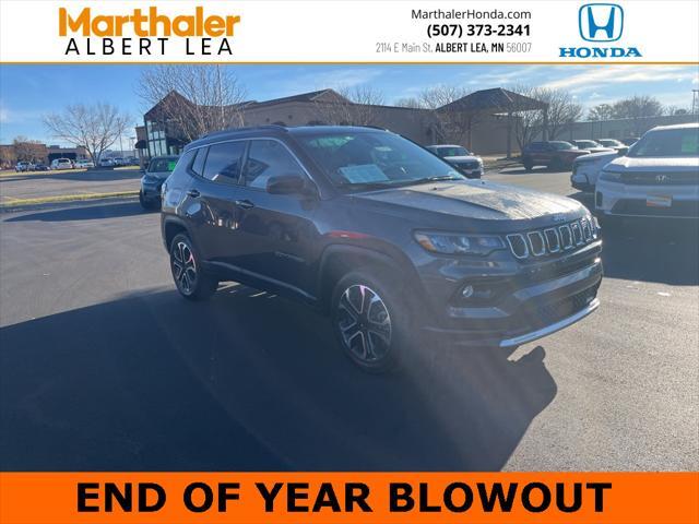 used 2023 Jeep Compass car, priced at $23,495