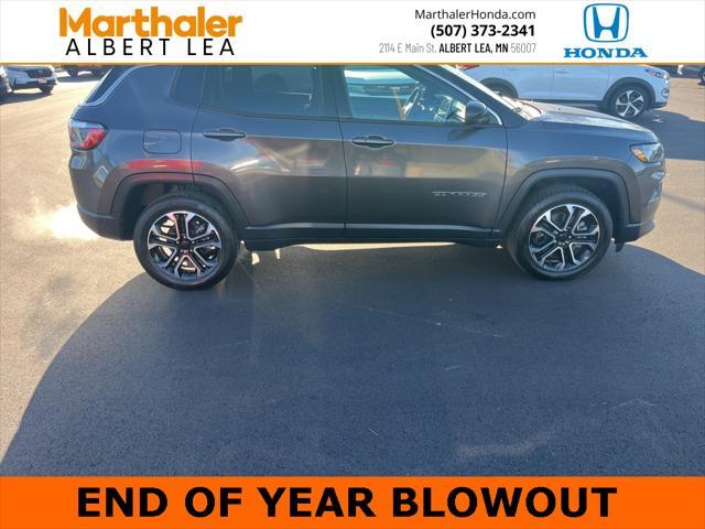 used 2023 Jeep Compass car, priced at $23,495