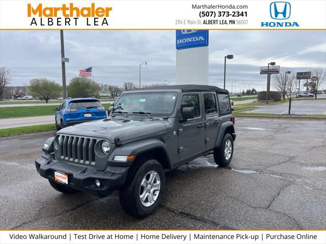 used 2020 Jeep Wrangler Unlimited car, priced at $26,795