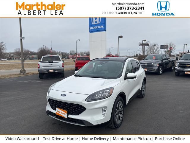 used 2020 Ford Escape car, priced at $17,495