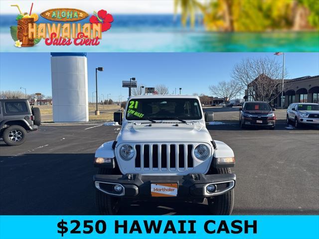 used 2021 Jeep Wrangler Unlimited car, priced at $31,995