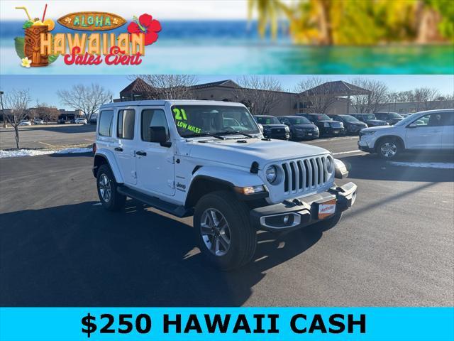 used 2021 Jeep Wrangler Unlimited car, priced at $31,995