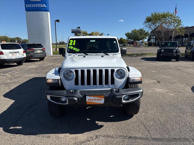 used 2021 Jeep Wrangler Unlimited car, priced at $32,995