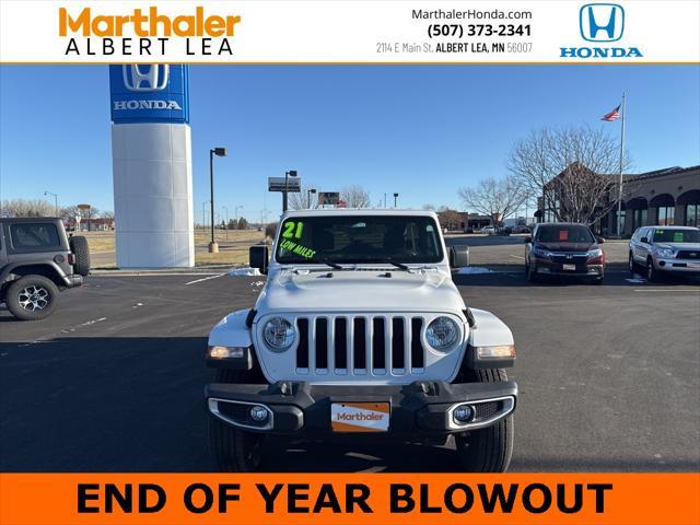 used 2021 Jeep Wrangler Unlimited car, priced at $32,190