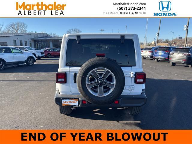 used 2021 Jeep Wrangler Unlimited car, priced at $32,190