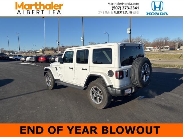 used 2021 Jeep Wrangler Unlimited car, priced at $32,190