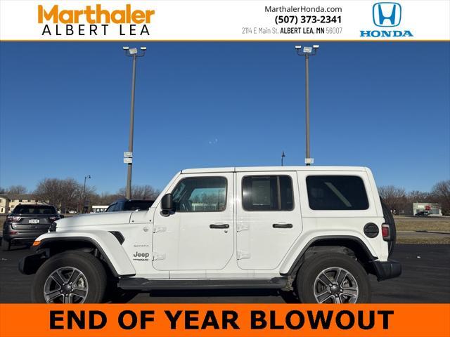 used 2021 Jeep Wrangler Unlimited car, priced at $32,190