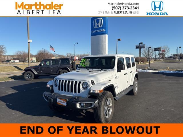 used 2021 Jeep Wrangler Unlimited car, priced at $32,190