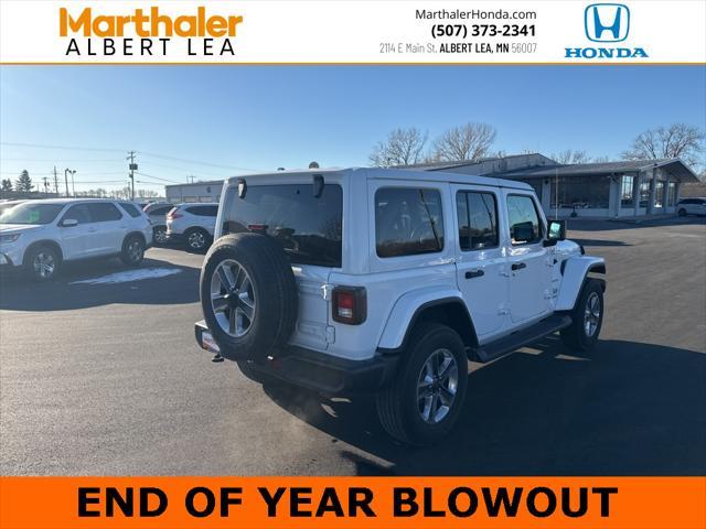 used 2021 Jeep Wrangler Unlimited car, priced at $32,190