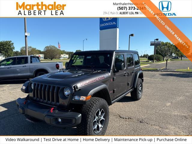 used 2022 Jeep Wrangler Unlimited car, priced at $33,990