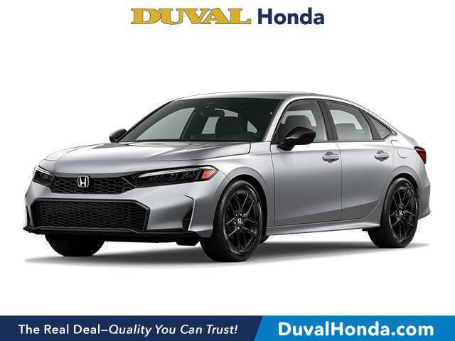new 2025 Honda Civic car, priced at $26,166
