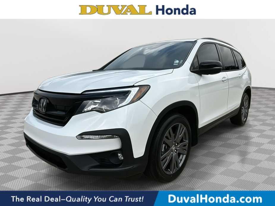 used 2022 Honda Pilot car, priced at $27,588