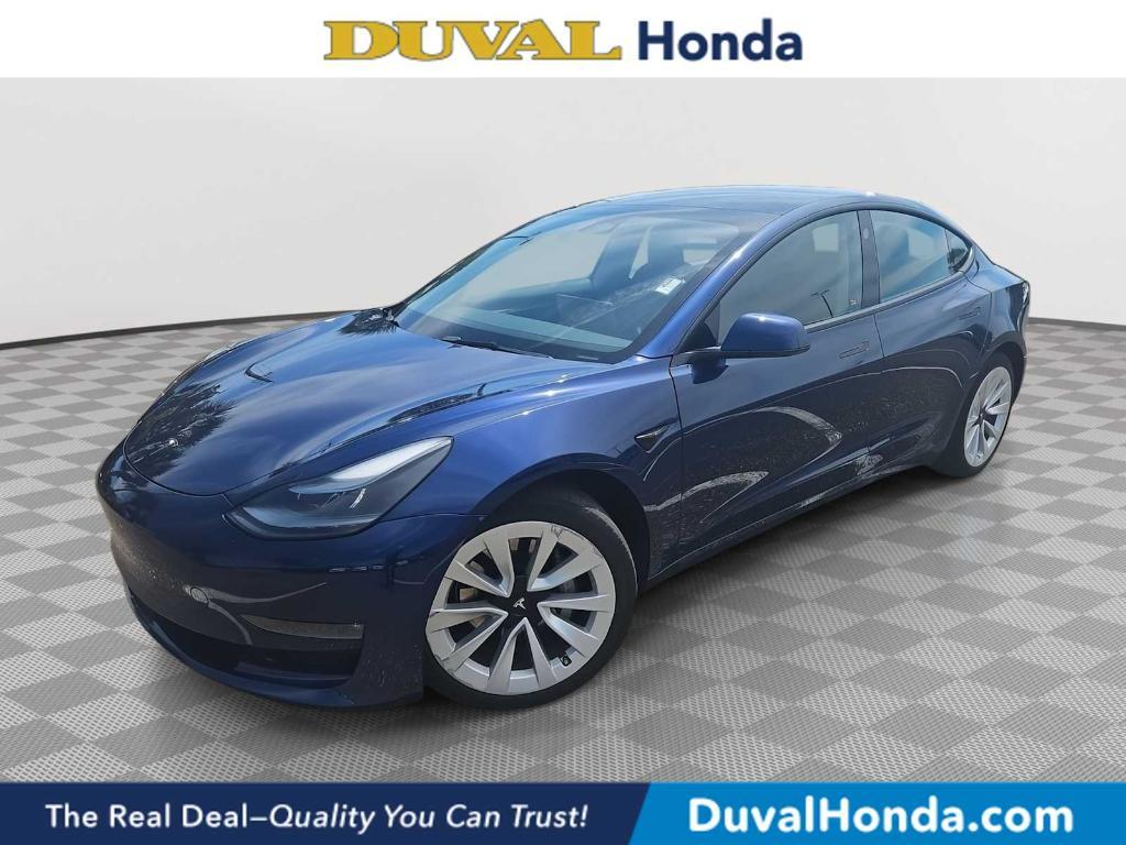 used 2022 Tesla Model 3 car, priced at $22,988