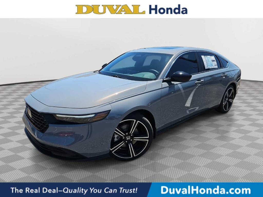 new 2025 Honda Accord Hybrid car, priced at $33,654