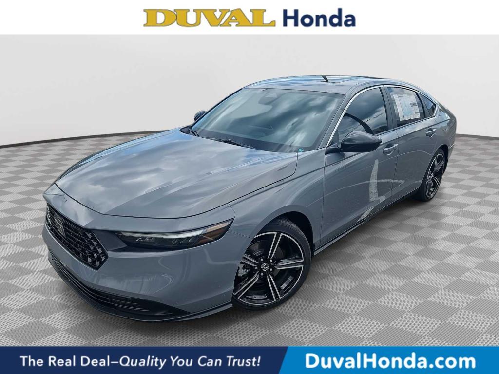 new 2025 Honda Accord Hybrid car, priced at $33,654