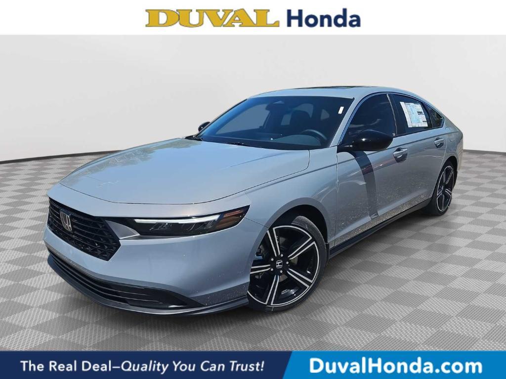 new 2025 Honda Accord Hybrid car, priced at $33,654