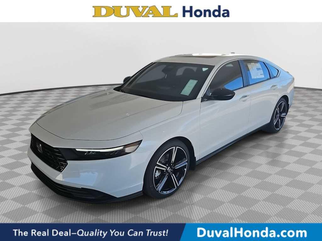 new 2025 Honda Accord Hybrid car, priced at $33,599