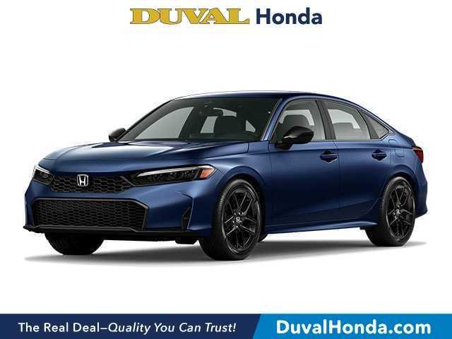 new 2025 Honda Civic car, priced at $26,566