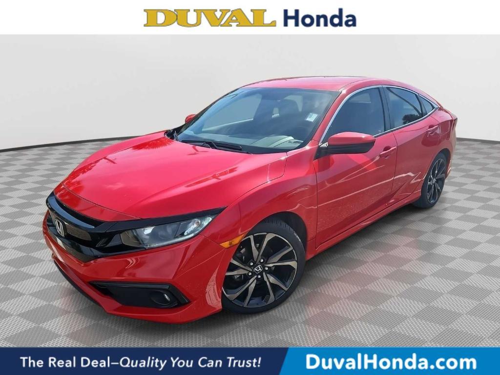 used 2020 Honda Civic car, priced at $18,888