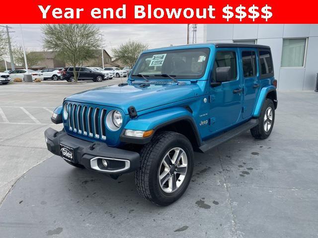 used 2020 Jeep Wrangler Unlimited car, priced at $29,995