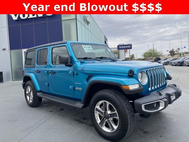 used 2020 Jeep Wrangler Unlimited car, priced at $29,995