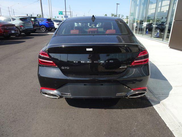 new 2024 Genesis G70 car, priced at $48,930