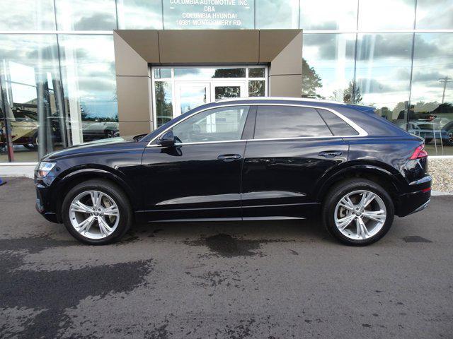 used 2019 Audi Q8 car, priced at $32,000