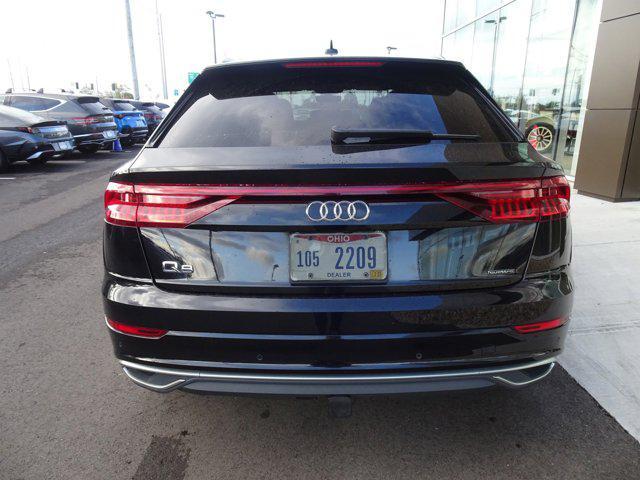 used 2019 Audi Q8 car, priced at $32,000