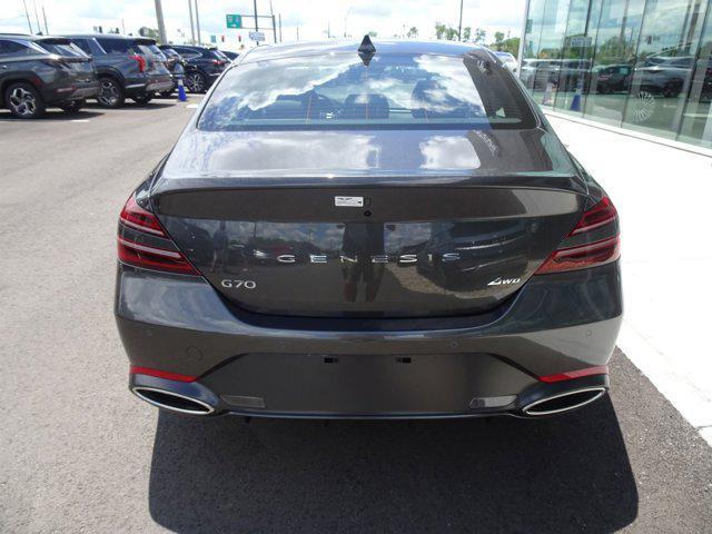 new 2025 Genesis G70 car, priced at $50,405