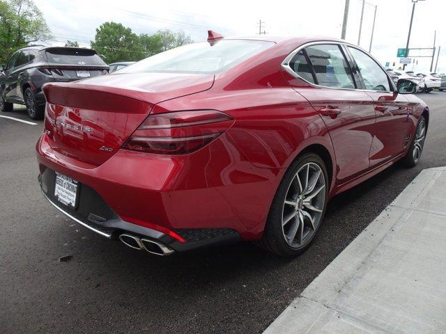 new 2023 Genesis G70 car, priced at $43,405