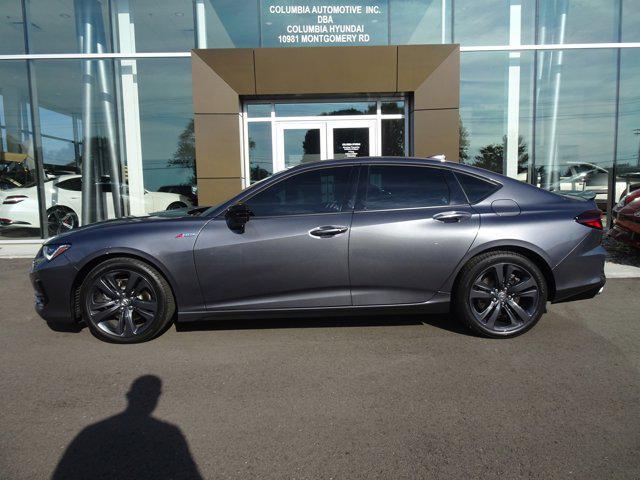 used 2023 Acura TLX car, priced at $37,500