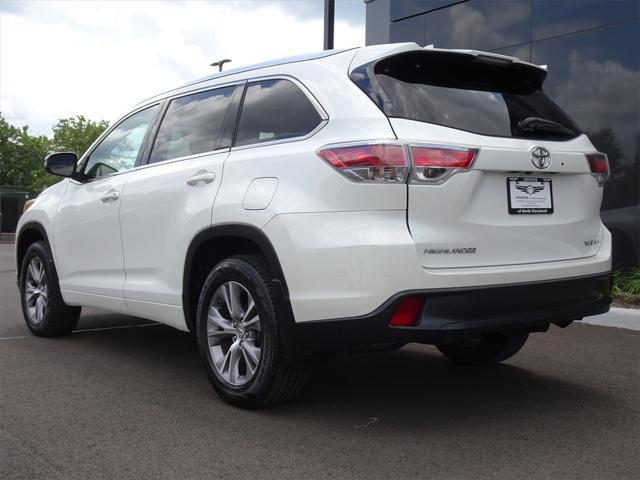 used 2015 Toyota Highlander car, priced at $14,135