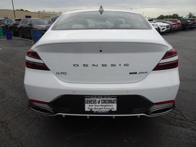 new 2025 Genesis G70 car, priced at $58,640