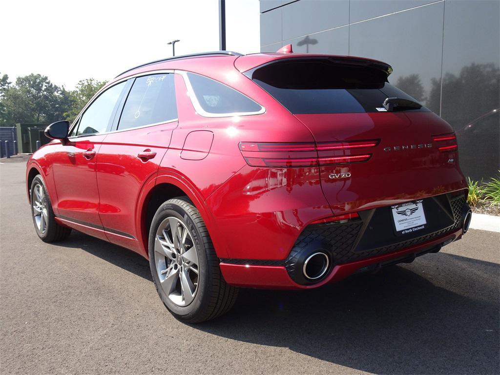used 2024 Genesis GV70 car, priced at $53,036