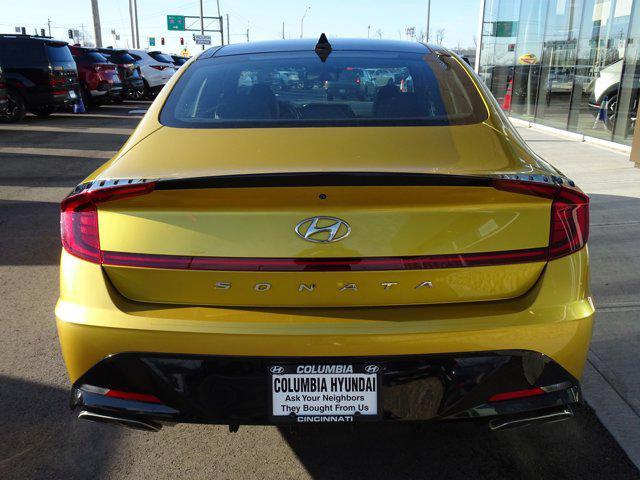 used 2021 Hyundai Sonata car, priced at $21,290