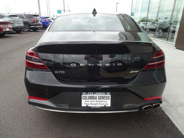 new 2023 Genesis G70 car, priced at $47,585