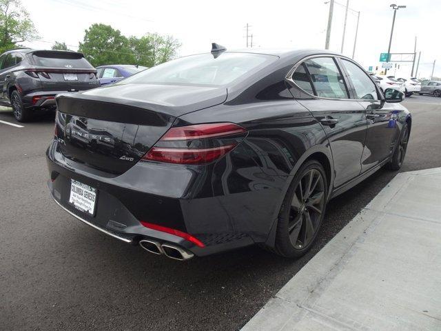 new 2023 Genesis G70 car, priced at $47,585