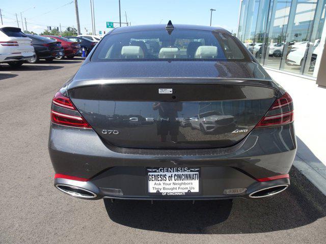 new 2025 Genesis G70 car, priced at $46,205