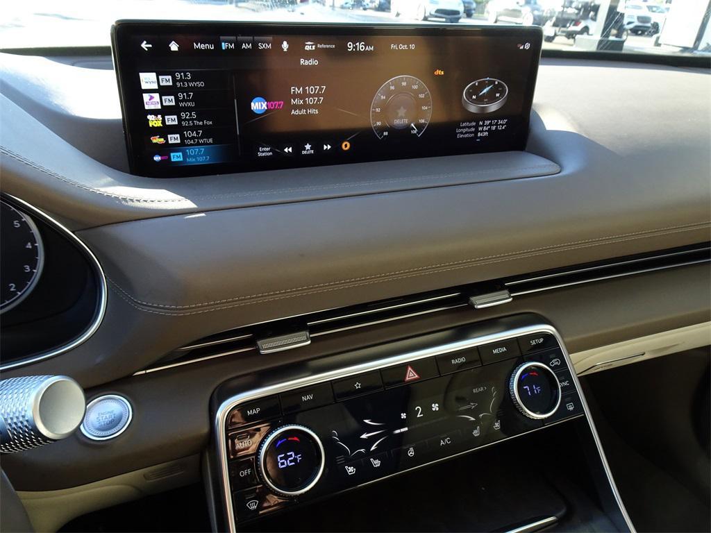 used 2023 Genesis GV80 car, priced at $44,000