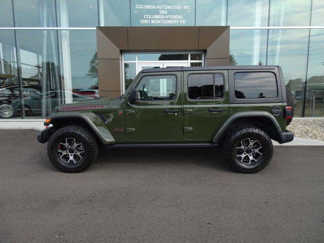 used 2021 Jeep Wrangler Unlimited car, priced at $39,800